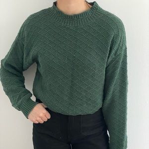 Green Irish sweater